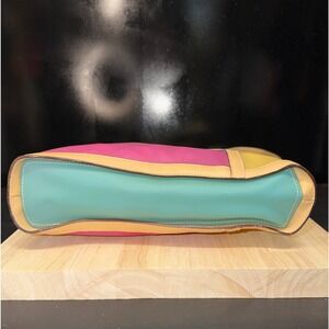 Jessica McClintock Colorblock Shoulder Bag with Matching‎ Pouch